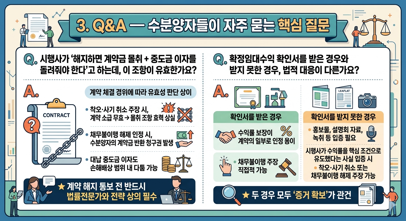 창동민자역사 아레나X스퀘어 상가 분양계약, 확정수익보장약정