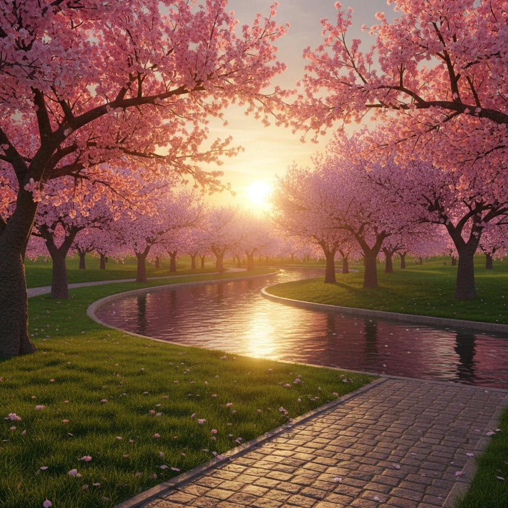 양양 벚꽃 개화 시기 안내 및 남대천..