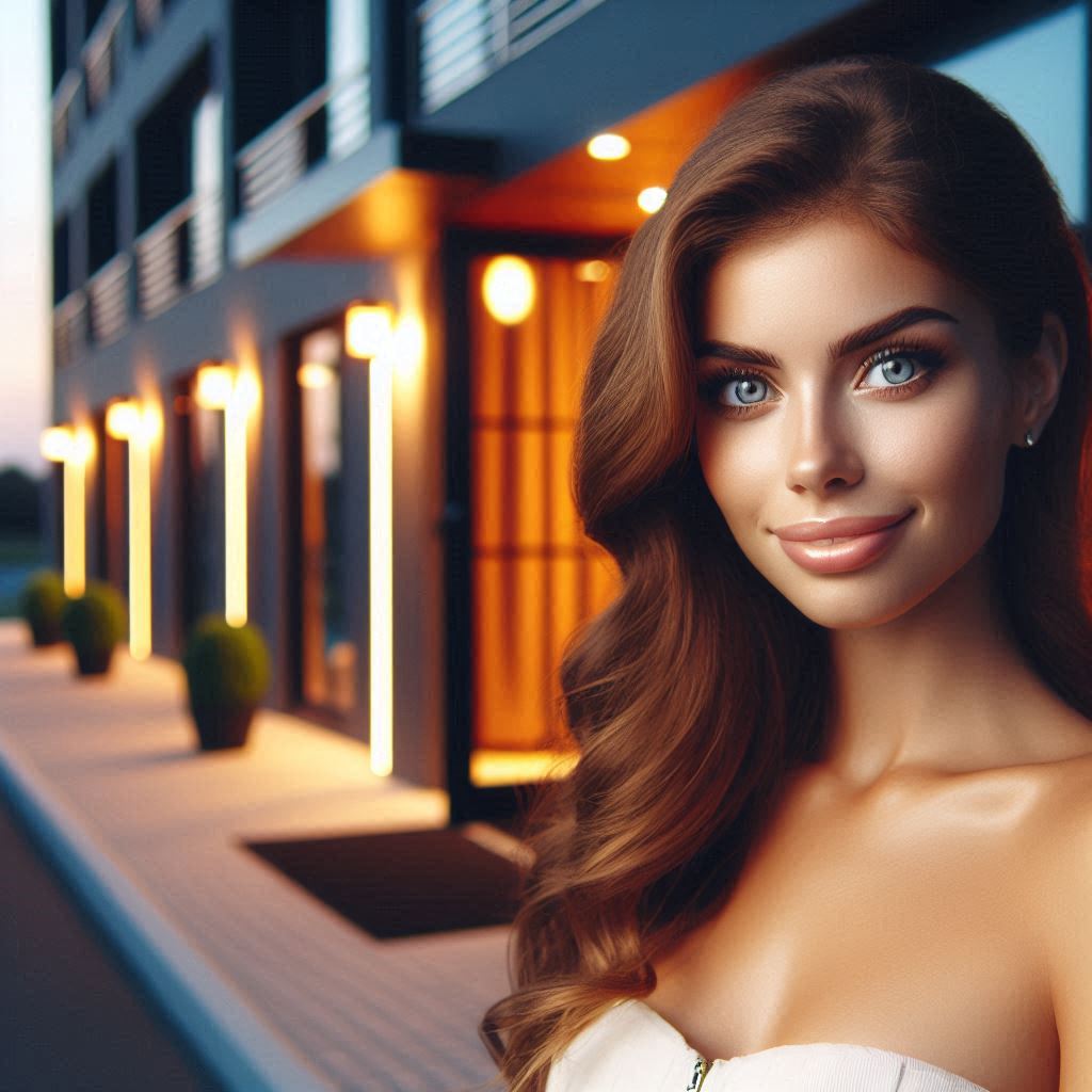 피부,체형관리 샵 배경