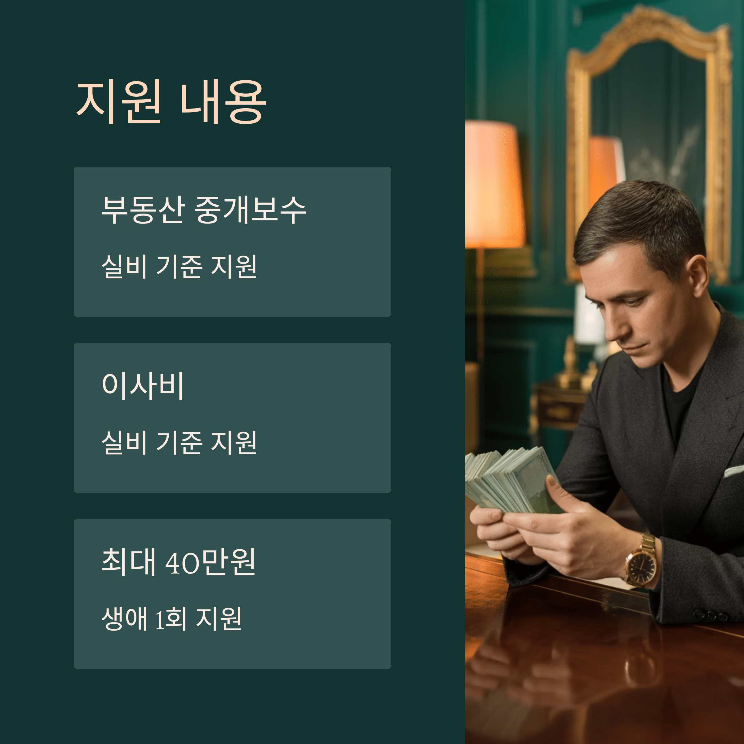 서울 청년 부동산 중개 보수,이사 비 지원 사업