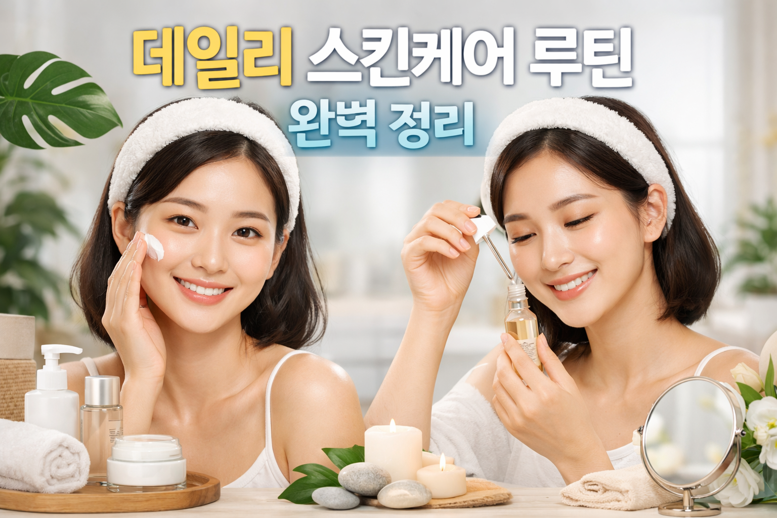데일리 스킨케어 루틴