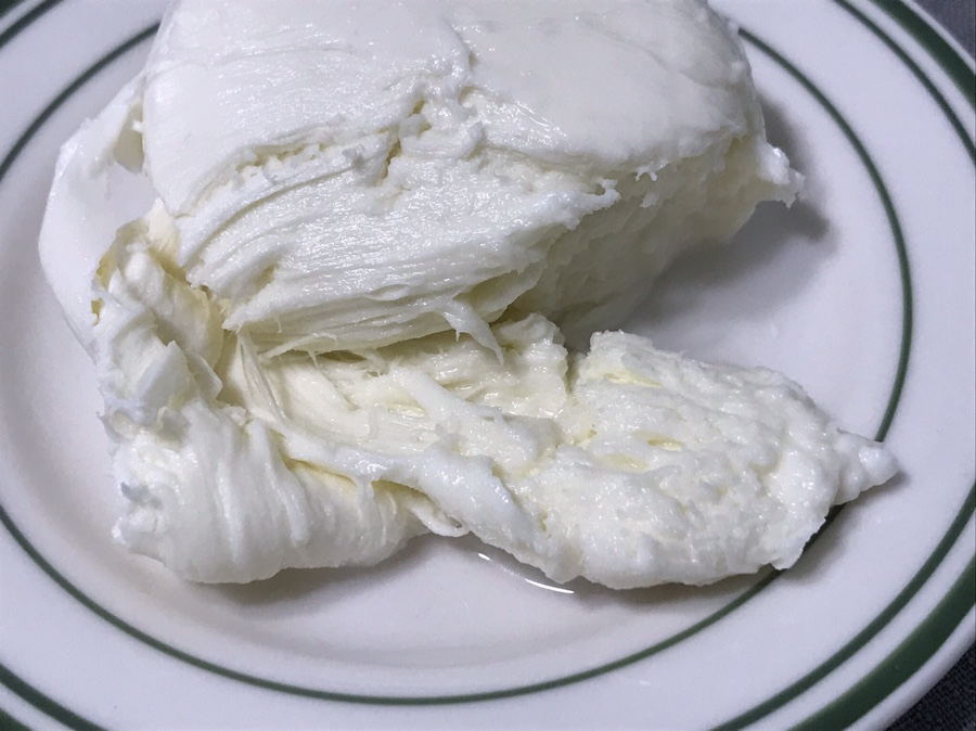 모짜렐라 치즈 결