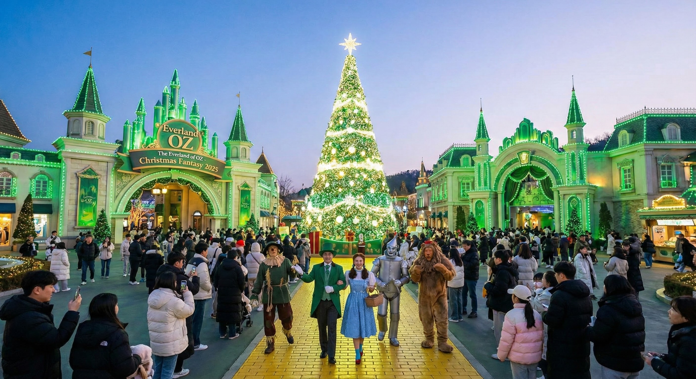 압도적인 규모의 경험: 에버랜드 '크리스마스 판타지'