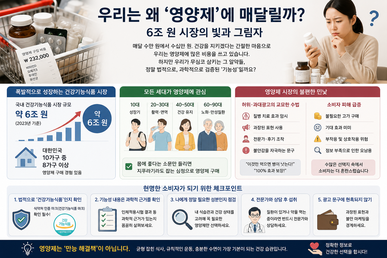 우리는 왜 '영양제'에 매달릴까?