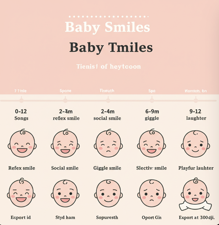 0~12개월 웃음 발달 타임라인