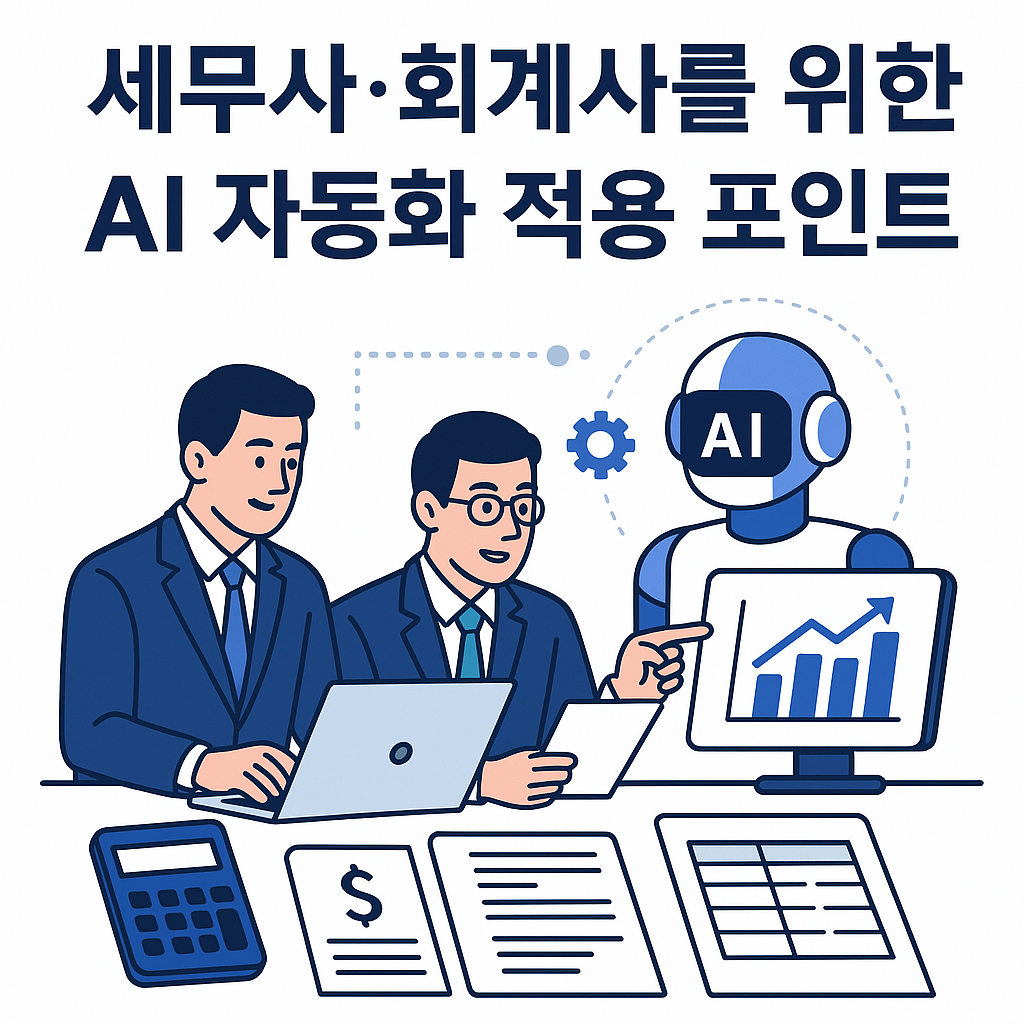 세무사·회계사를 위한 AI 자동화 적용 포인트