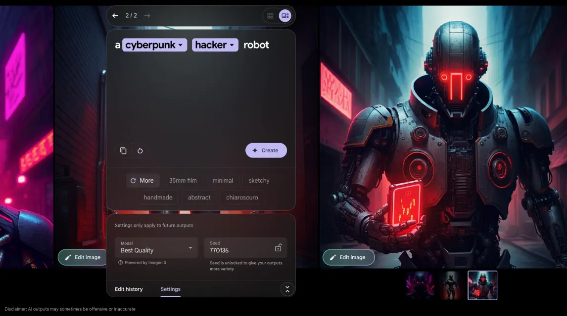 Google의 Imagen 3(이미지출처-testingcatalog)