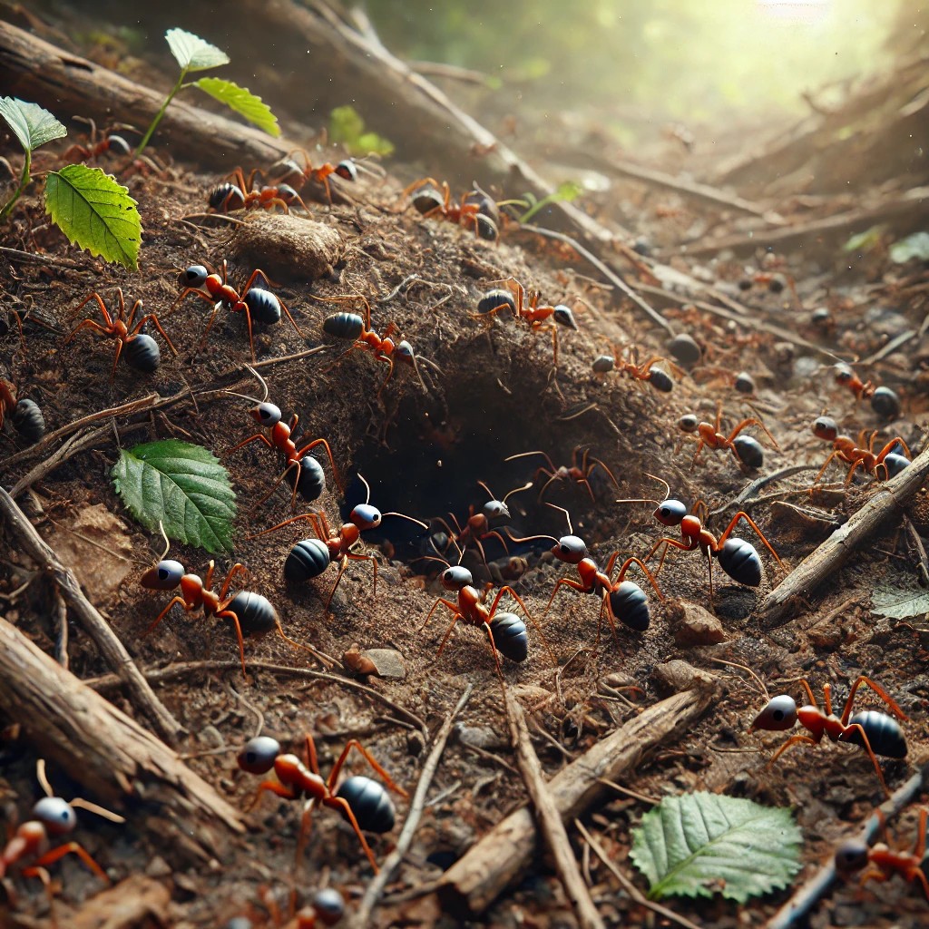 여왕개미가 죽으면 무슨 일이 생길까?