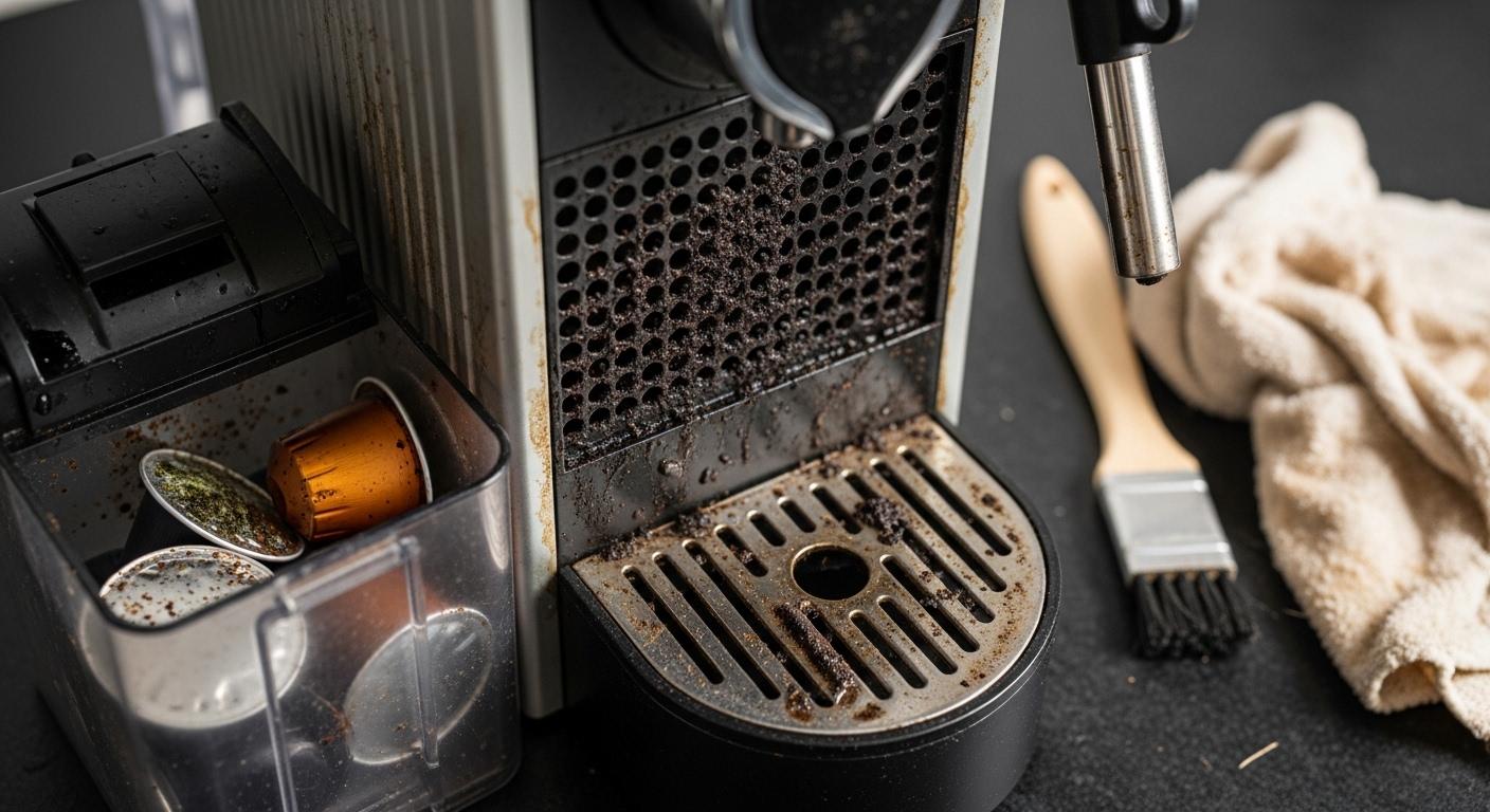 세척 불편 캡슐 커피머신