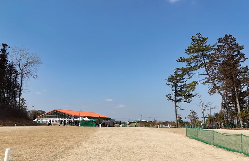 전라남도 해남 산이파크골프장