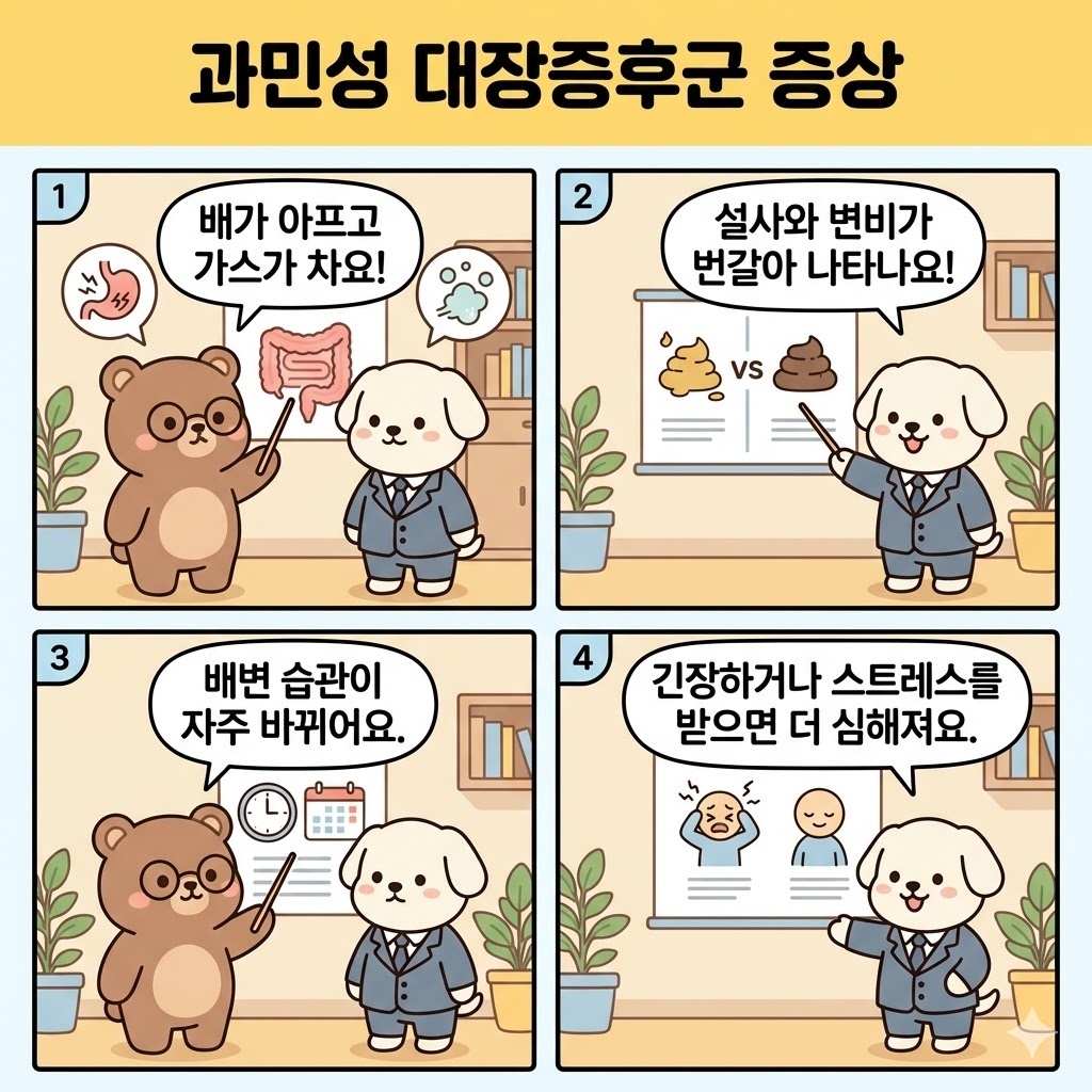 과민성 대장증후군 증상 무심코 넘기면 악화될 수 있는 대표 신호 정리