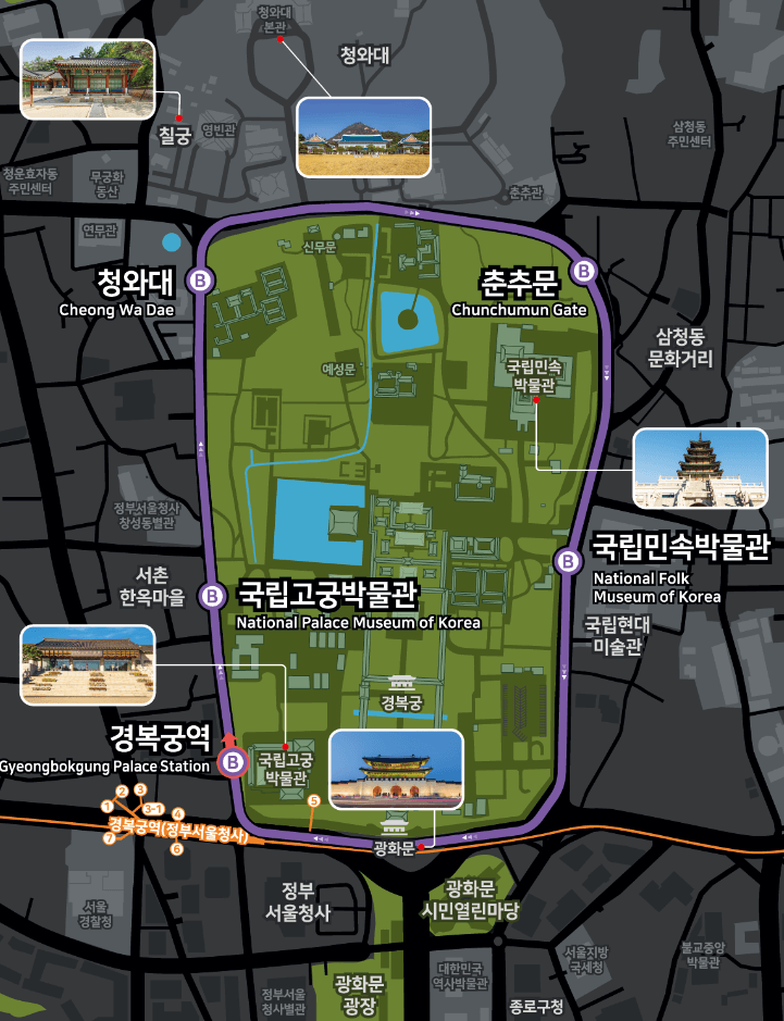 청와대 관람신청, 야간개장(야간관람신청)
