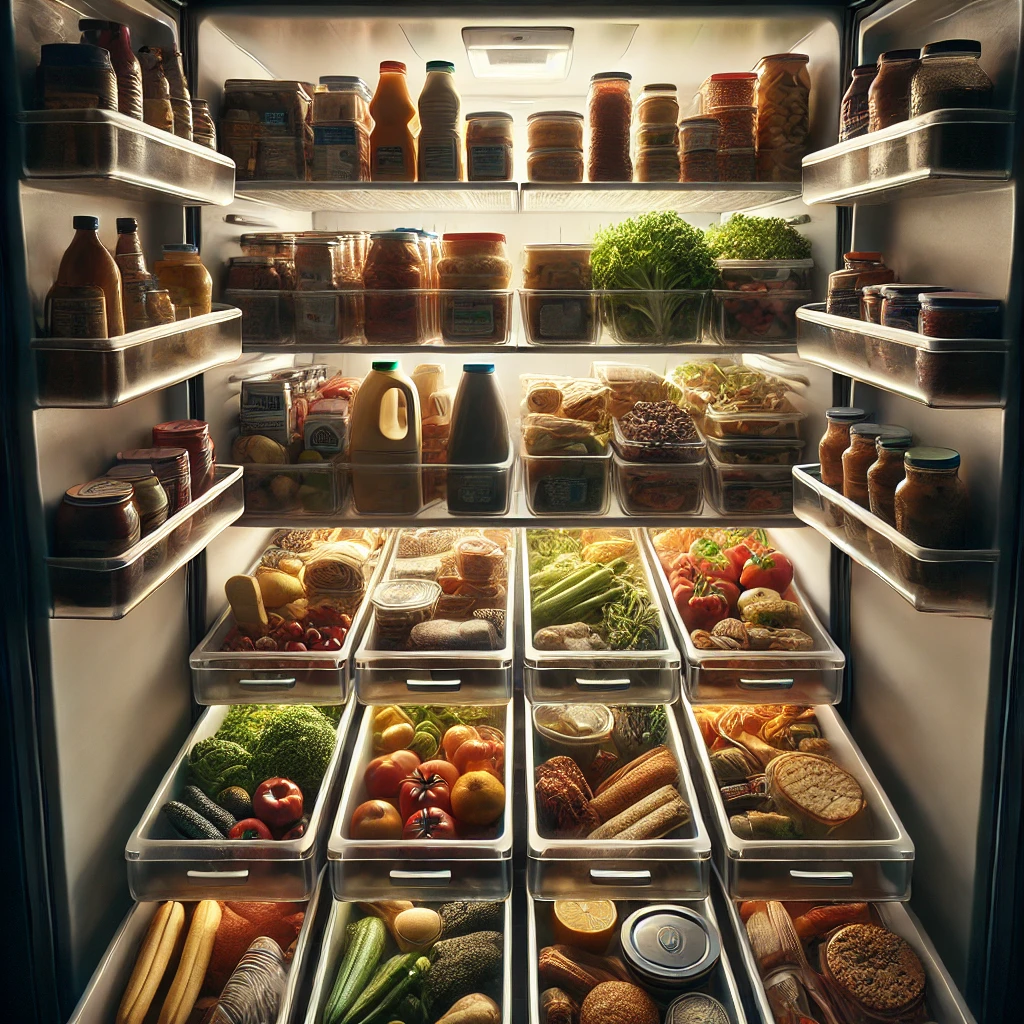 냉장고 공간 활용