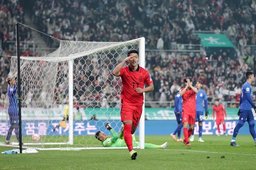 아시안컵 4강의 희망 '황소' 황희찬