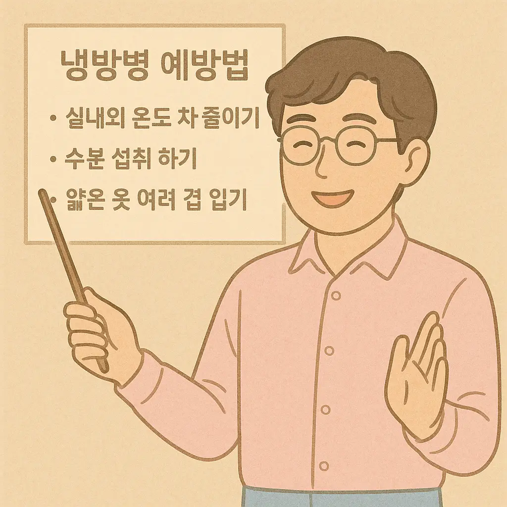 결론: 냉방병은 내 몸이 먼저 보내는 '말 없는 신호'였습니다