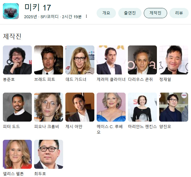 미키-17-제작진