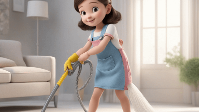 입주 청소 캐릭터