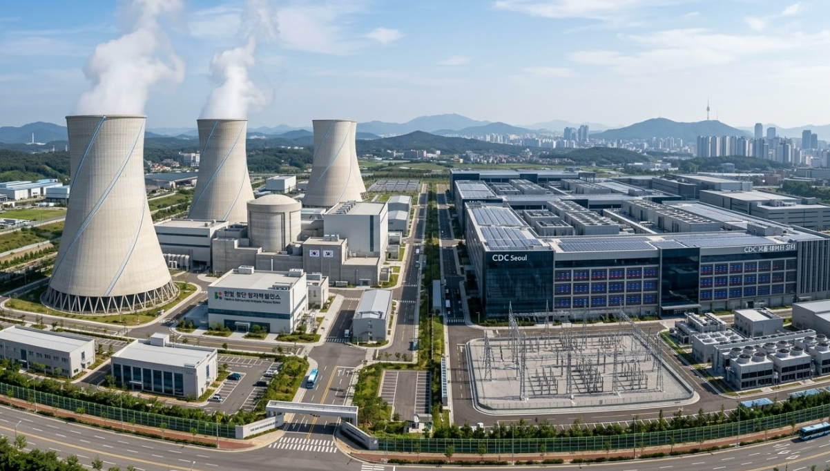AI 시대 전력난 해결을 위해 복귀한 원자력 발전과 SMR 에너지 인프라 풍경