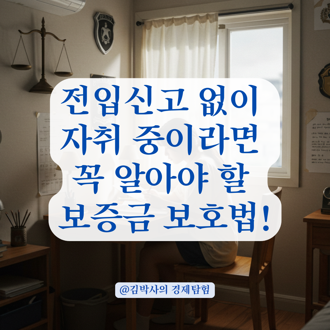 전입신고 없이 자취 중이라면 꼭 알아야 할 주거 법률 상식