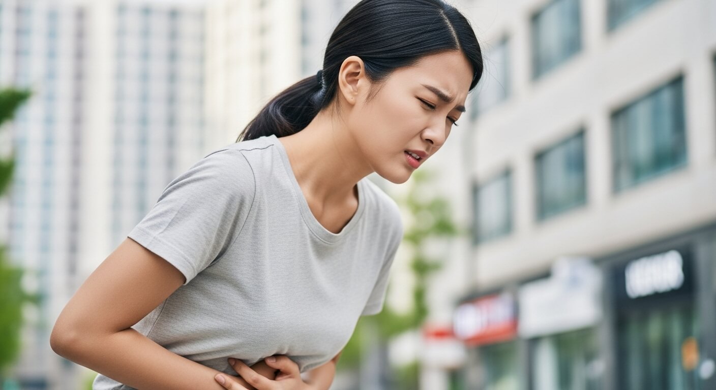 오른쪽 옆구리 통증 의심되는병