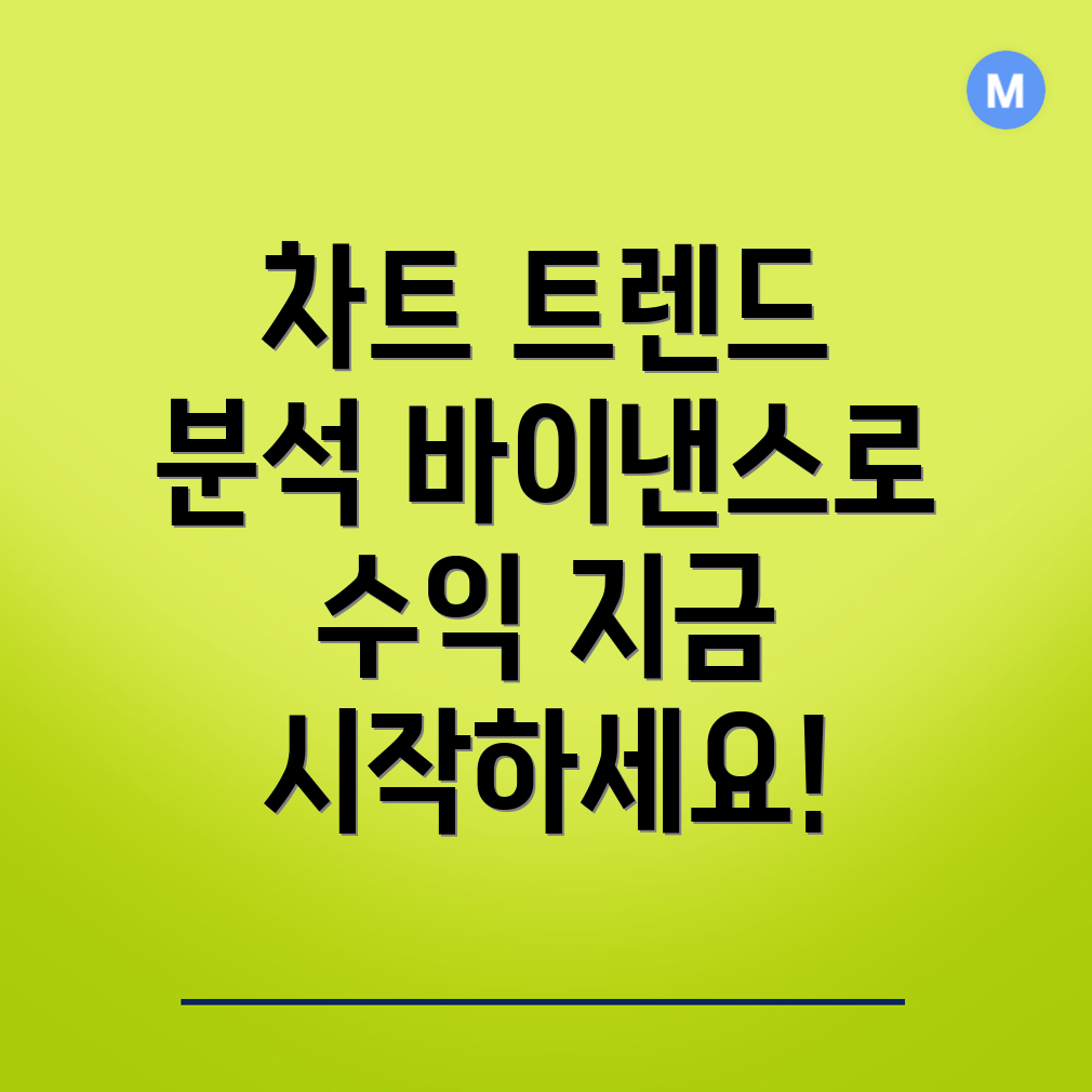 바이낸스 차트 트렌드