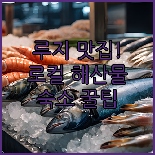 통영 루지 주변 로컬 해산물 맛집 분..