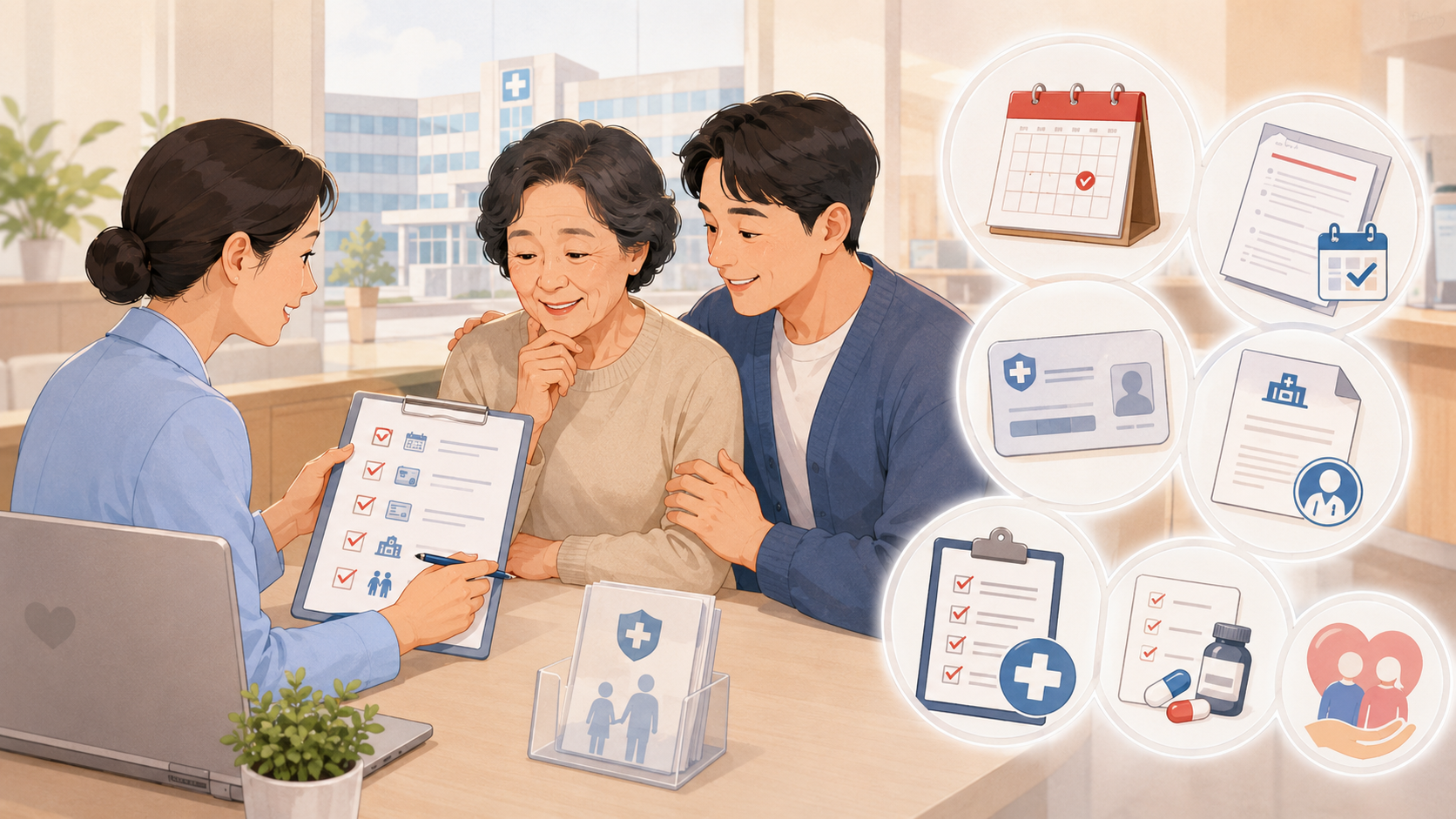 7월31일-승모판-시술-건강보험-적용-전-환자와-보호자-확인사항-일러스트