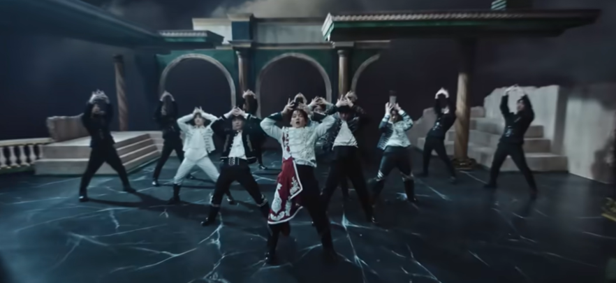 엑소의 멤버들 이미지