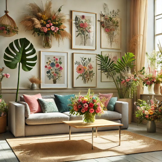 플라워 인테리어