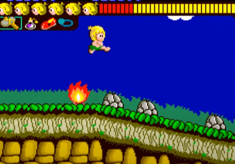 고전게임 원더보이(Wonderboy)