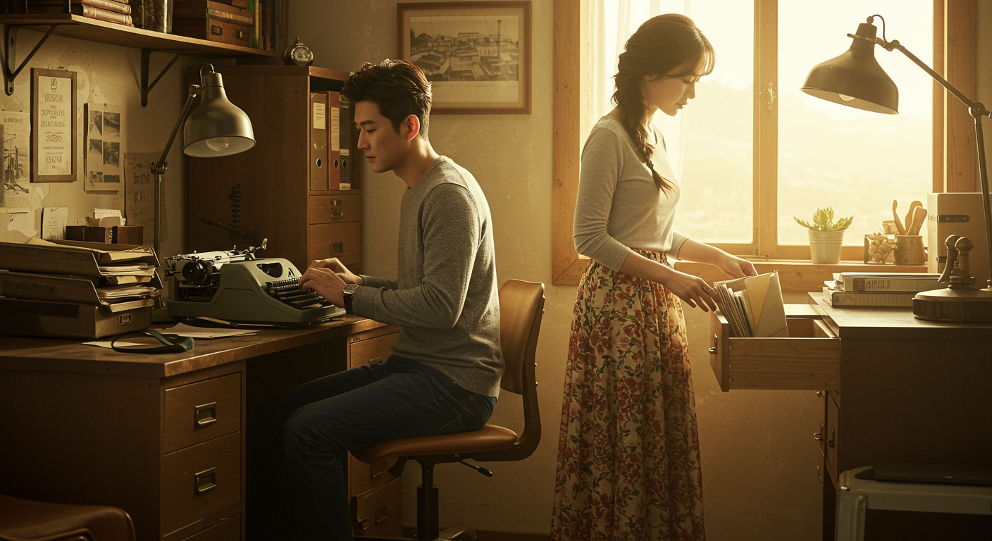 사무실 벽면 간단 인테리어