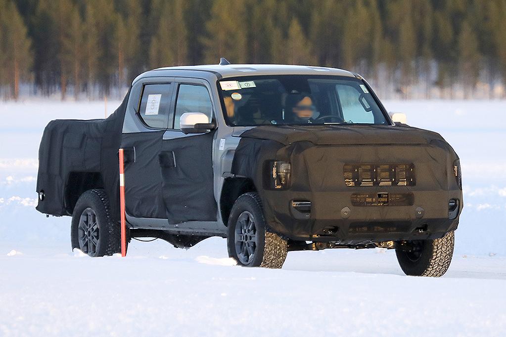 기아 타스만 테스트카 스파이샷