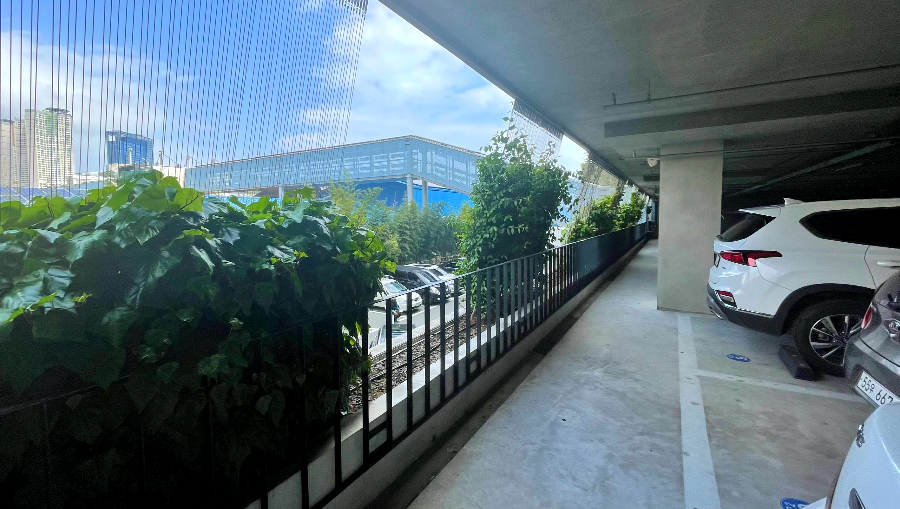 F1963 주차장 입면