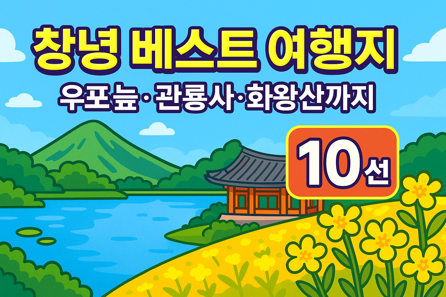 창년 가볼만한곳 베스트10