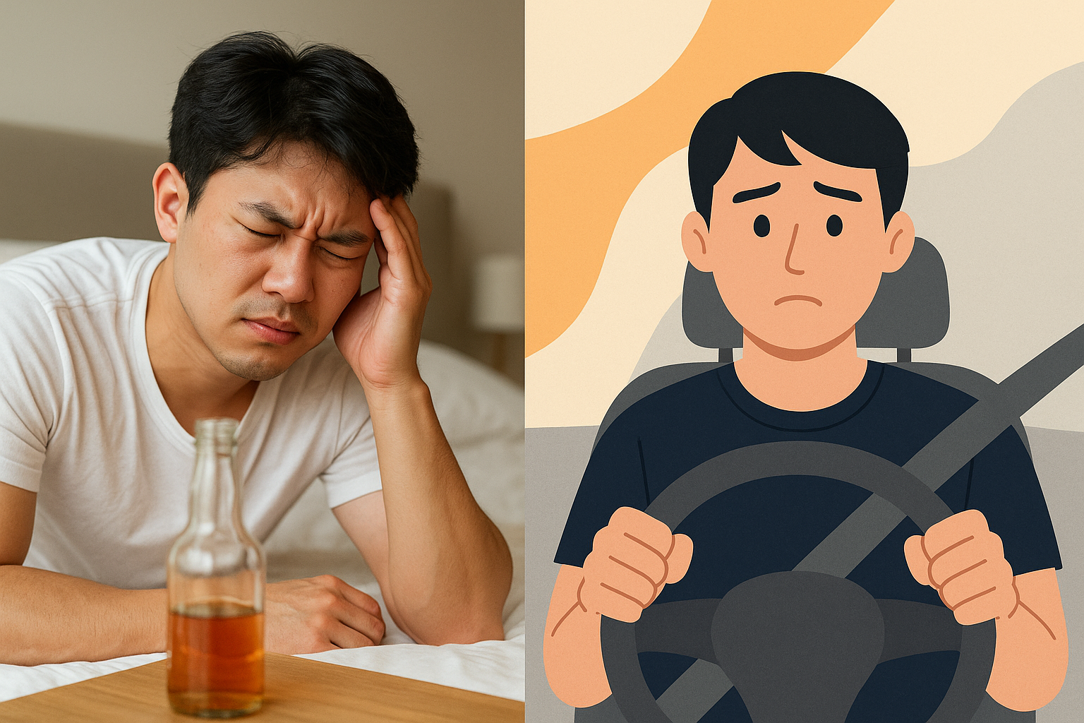 술 마신 다음날 아침&amp;#44; 운전해도 괜찮을까?