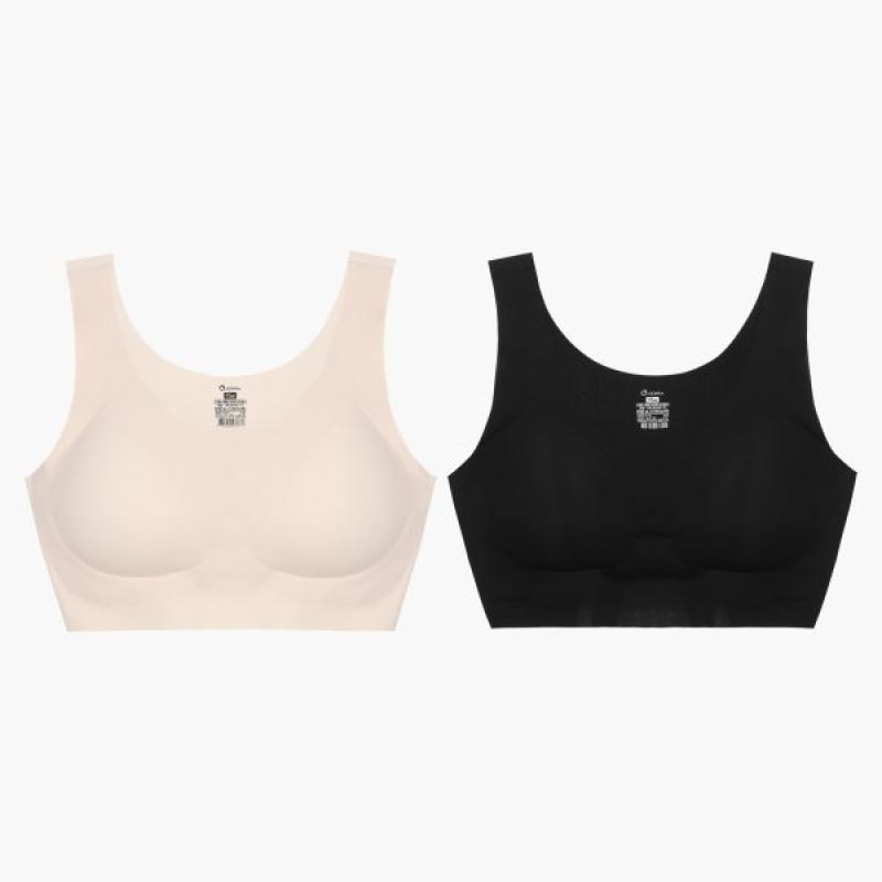 고아라 무봉제 노라인 노와이어 심리스 브라 프리커팅 브라탑 GB5692