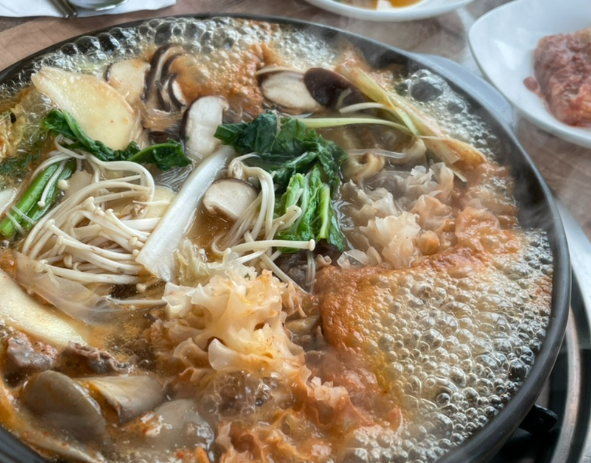 송이버섯전문점전골
