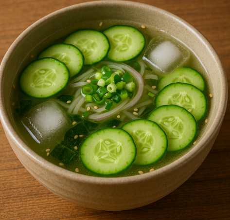 오이냉국 사진