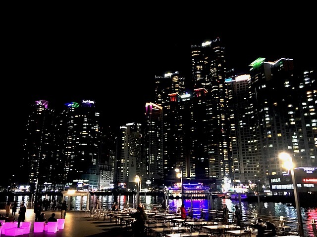 더베이 101 야경