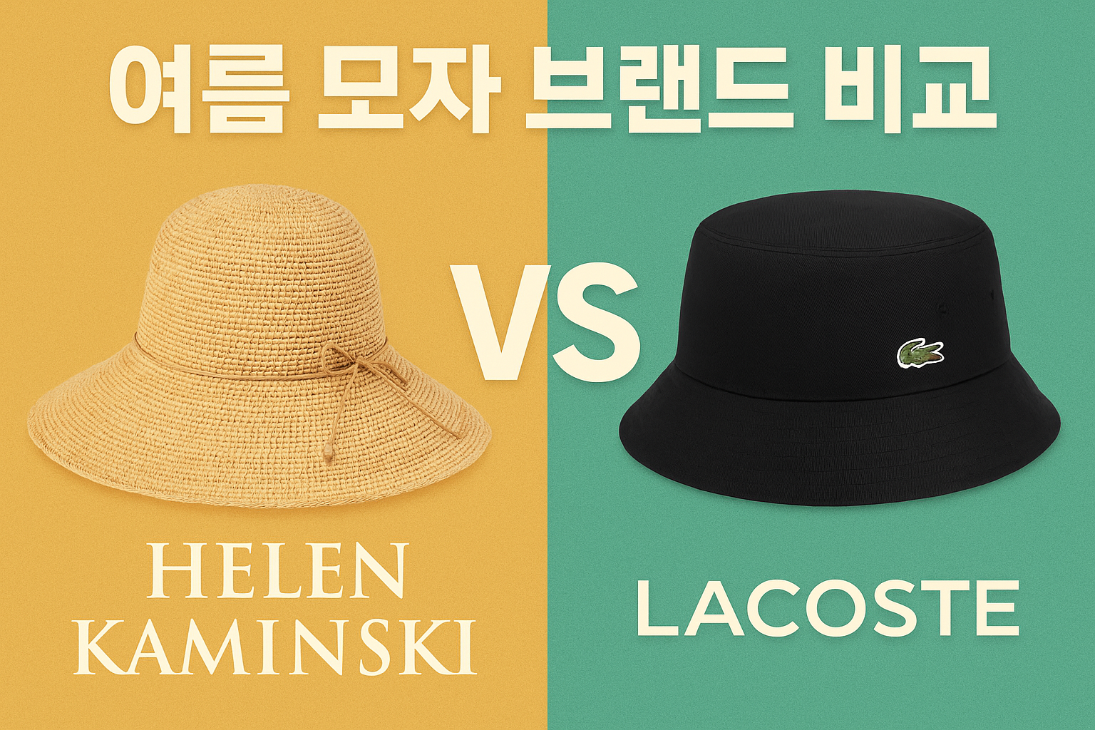 감성 vs 캐주얼, 당신의 여름 스타일은?