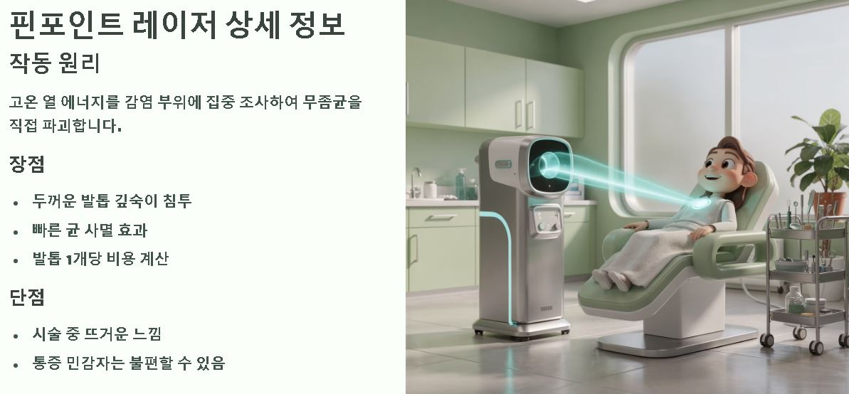 발톱무좀 레이저치료 비용