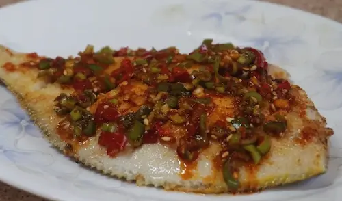 가자미 양념 구이