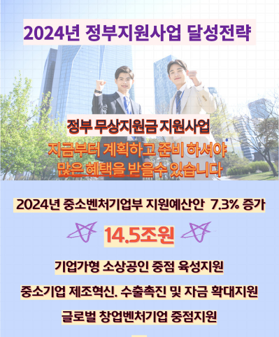 정부지원사업
