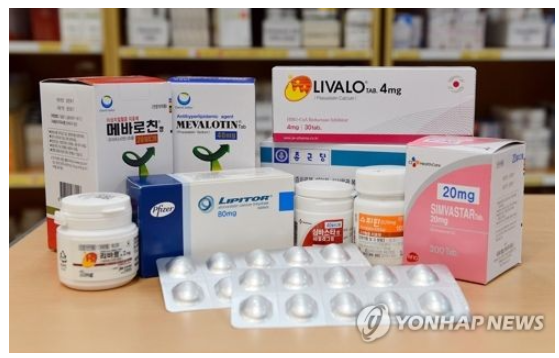 콜레스테롤 약 종류