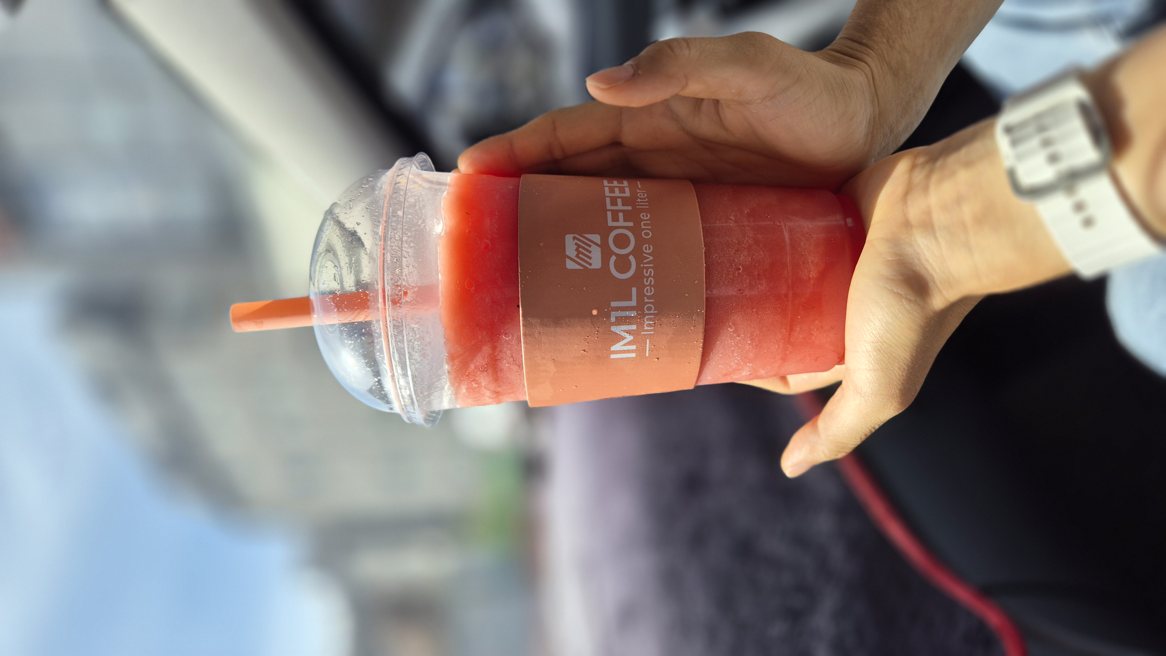 관저동 수박주스 맛집 아임일리터 관저더샵점