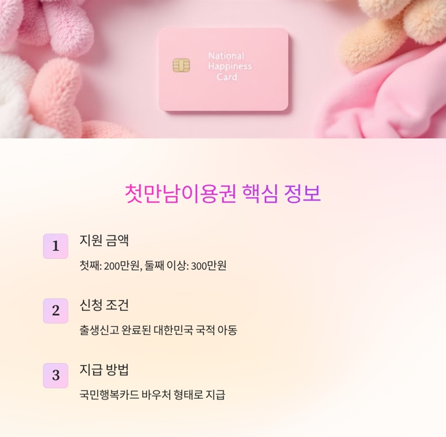 첫만남이용권