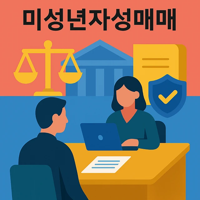 미성년자성매매, 미성년자성착취