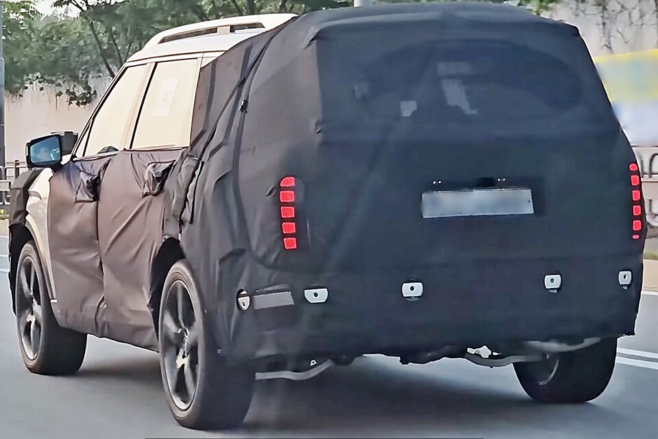 현대차 '팰리세이드 풀체인지' 테스트카