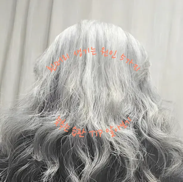 흰머리 생기는 원인 5가지와 늦추는 습관 TIP
