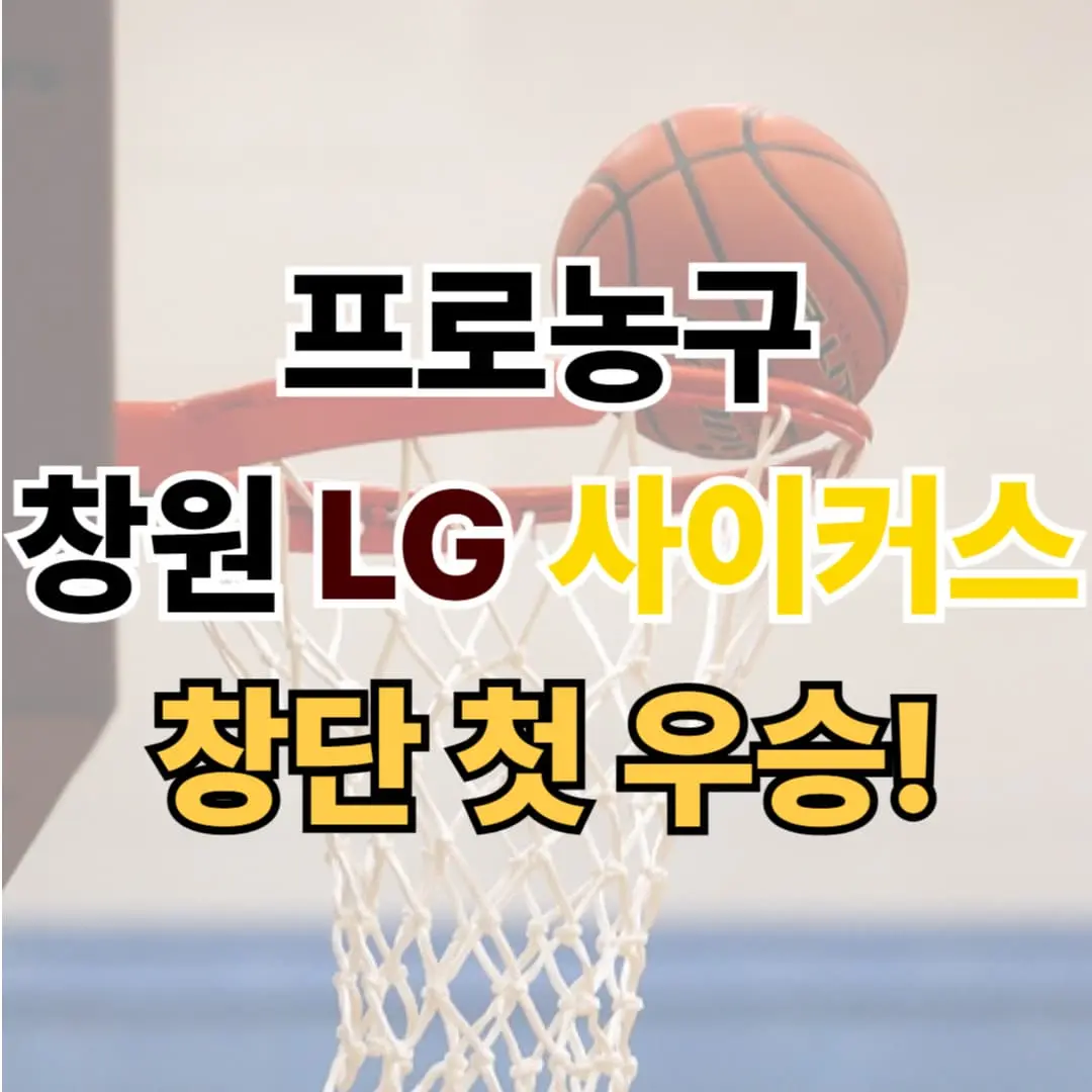 프로농구 LG우승